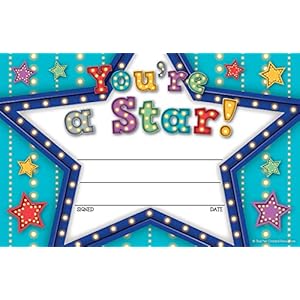 Teacher Created Resources (5485) Marquee You’re a Star Awards