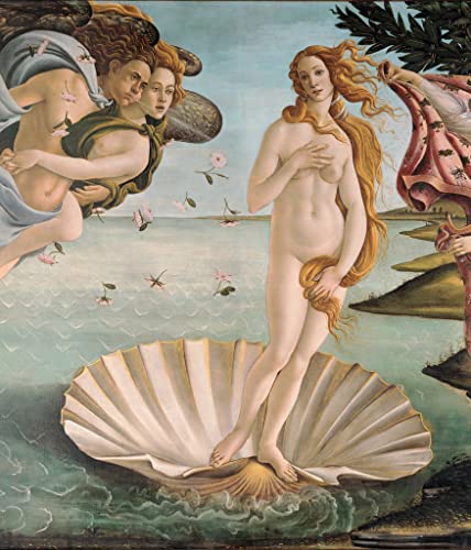 La Naissance de Vénus de Botticelli impression sur toile d'art mural 60x90cm
