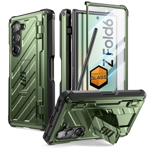 SUPCASE Galaxy Z Fold 6 5G 2024 P[X SC-55E Sʕی ČRMILKi擾 یtBt X^h@\ y[ SpenیP[XtϏՌ ho ی P[X UBPro V[Y