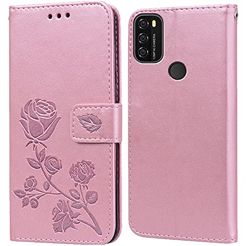 Blackview A60 Pro Phone Case Flip Wallet Kickstand Card Holder Premium PU Leather For Blackview A60 Pro - View #11