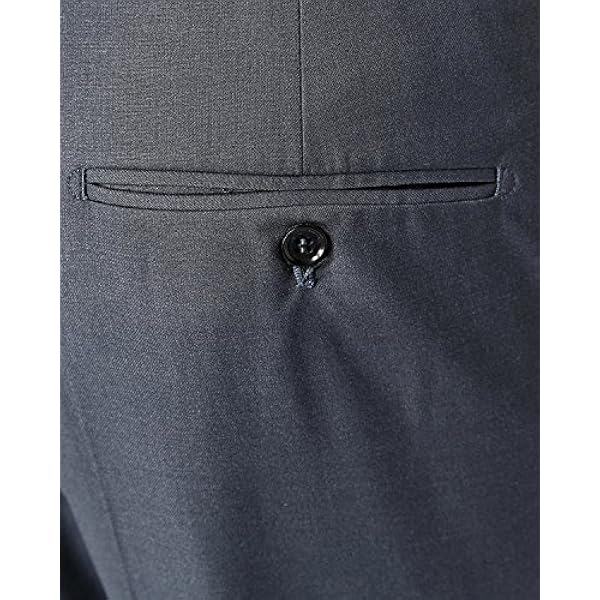 Utvalda Homme kostymbyxor för män, Grå, 106 (Manufacturer size: 106)