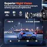 70mai Dash Cam 4K Omni, Front Rear 4K+1080P HDR Dash Cams for Cars with STARVIS 2 IMX678, Night Vision, Parking Mode, Voice Control, 4G LTE, Motion Detection, 5GHz WiFi 6, APP Control, 128GB SD Card - Image 3