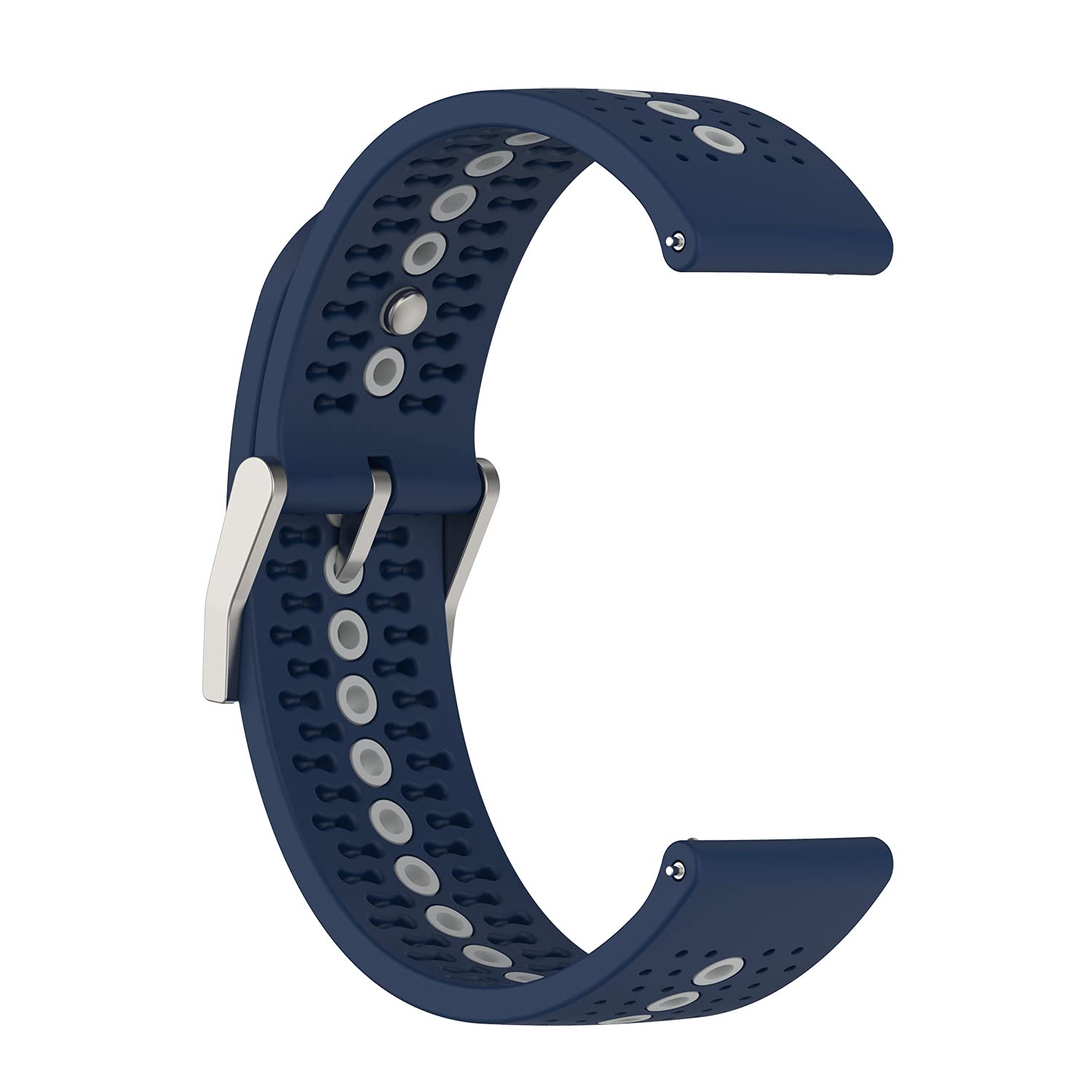 Bandas de silicona de 22 mm compatibles con Suunto 9 Peak, pulsera de repuesto para Suunto 9 Peak (paquete de 5)