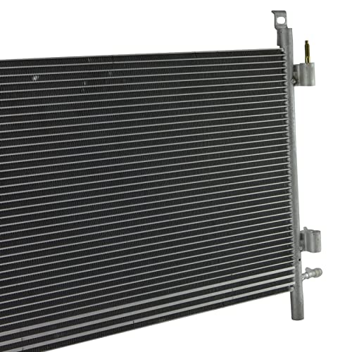 Image of TRQ A /C Condenser and Receiver Drier Assembly Compatible with 2010-2011 Chevrolet Camaro
