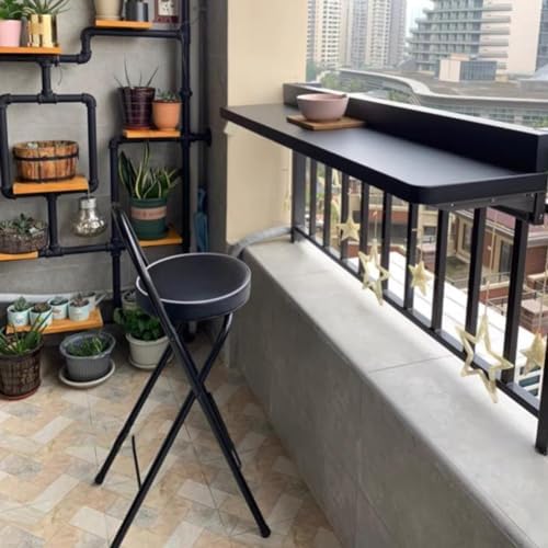 Folding High Back Stool Chair with Padded Seat & Backrest - Portable Bar Chairs for Kitchen, Office, Dining, Pub, Breakfast, and Patio Use - Comfortable & Space-Saving Design