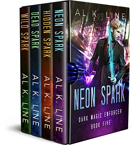 Book cover for Dark Magic Enforcer: Books 5-8