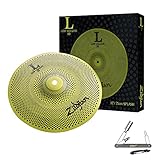 Avedis Zildjian Company LV8010S-S Low Volume L80 Practice 10inch Spash Cymbal - With ZKEY