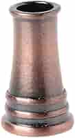SHOTAY Vintage Federkiel Stifthalter Aus Metall – Antiker Stil, Rotes Kupferdesign, Perfekt Für Schreibtisch-Deko Oder Als Geschenk
