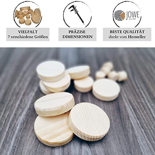 JOWE Cross Grain Plug 30mm in Pine, 30 mm - Image 3