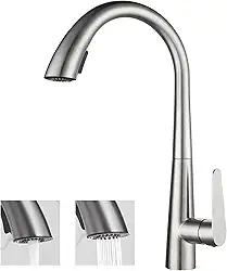 YESOP Torneira De Cozinha Bancada Gourmet Extensível Monocomando Escovada