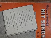 Hill and Range Hit Songs Folio No. 1 (Folio No. 1, Folio No. 1) B0043NZO2O Book Cover