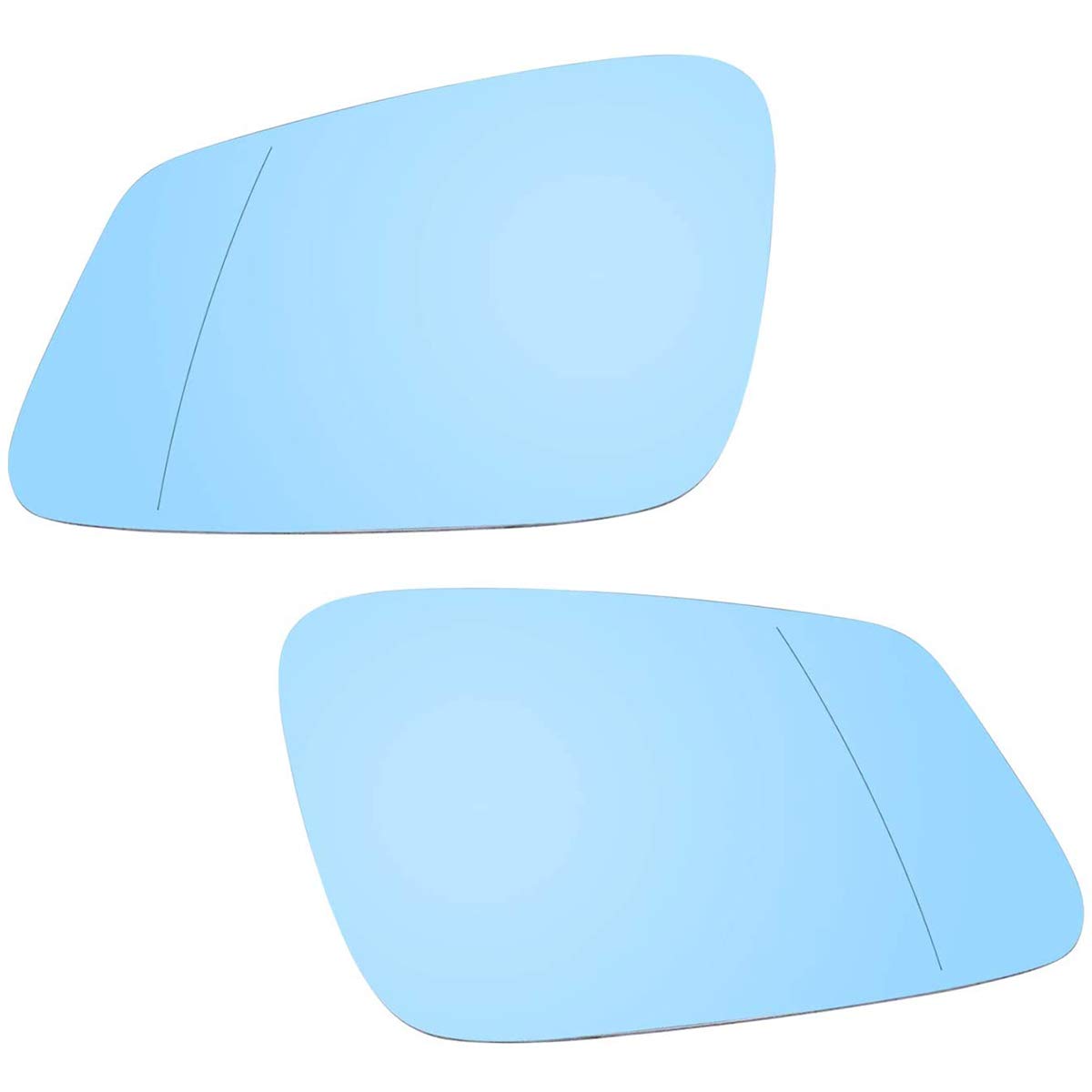 Right Side Heated Wing Mirror Glass For BMW 5/6/7/GT F01 F06 F07 F10 F11 F12 F13 F18 E60 Door