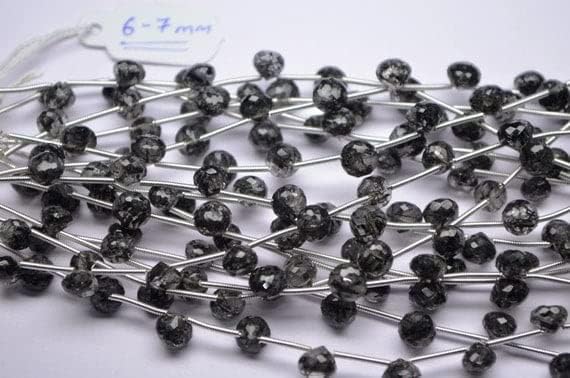 Quartz rutilé noir LKBEADS pour éviter les perles ternes en bijouterie - 4