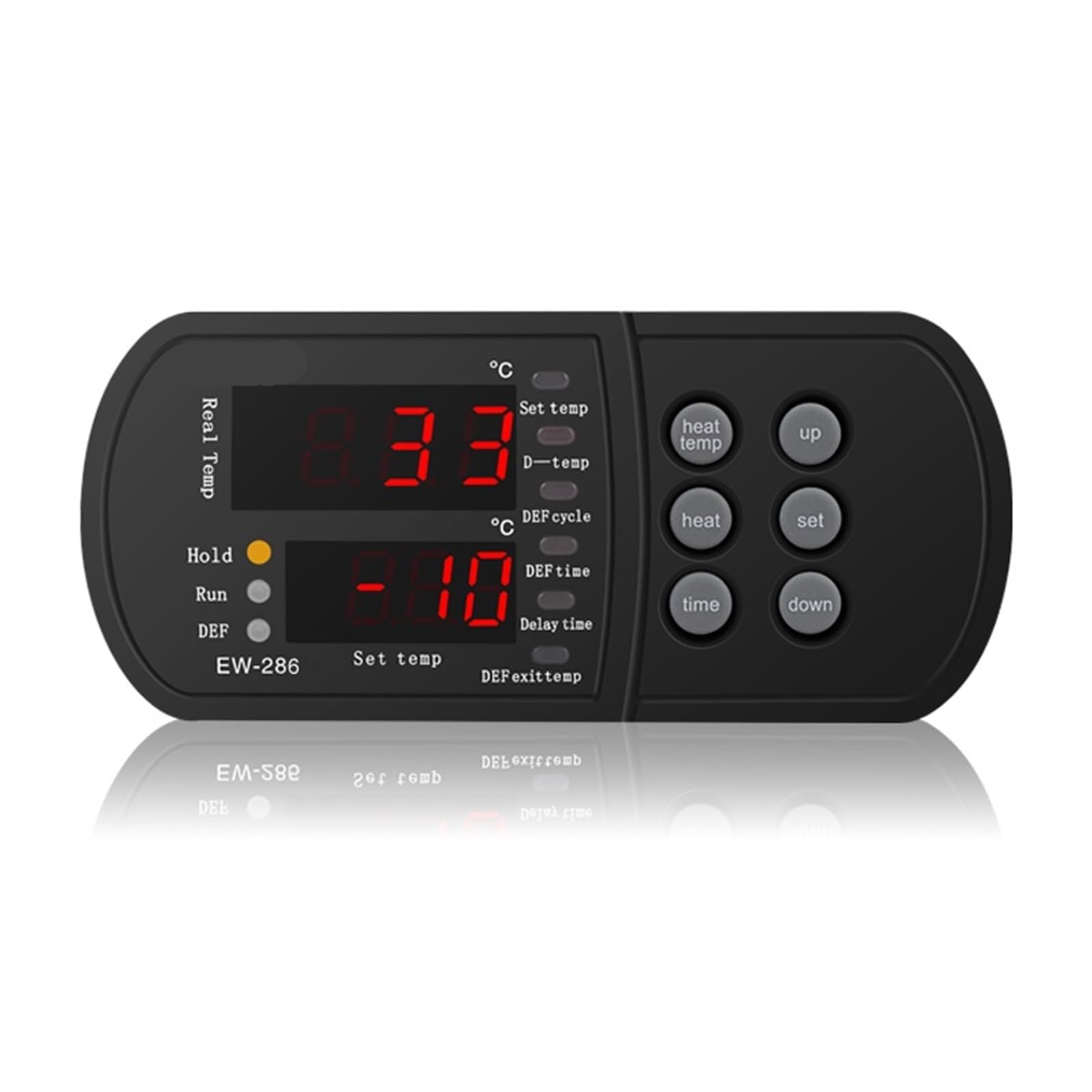 Cyfrowa regulacja temperatury EW-286 for Systemy chłodzenia chłodni z wentylatorem regulatora temperatury rozmrażania(220V Supply)