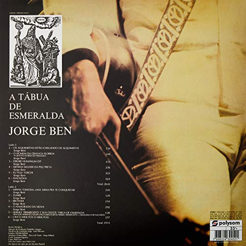 Jorge Ben, A Tábua De Esmeralda - Série Clássicos Em Vinil [Disco de Vinil]