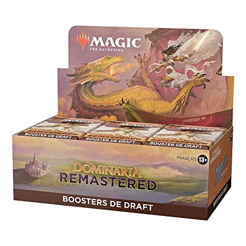 Boîte de boosters de Draft Dominaria Remastered Magic version française 36 paquets D15101010