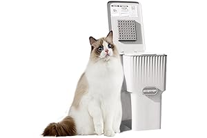 Triple Layer Isolation Cat Litter Trash Can: Odor-Free and Hygenic for Your Cat's Needs