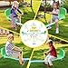 AOKUNG Seesaw for Kids, Teeter Totter with 360 Degree Rotating, Playground Equipment for Indoor and Outdoor, Home, Toddlers Toy Set