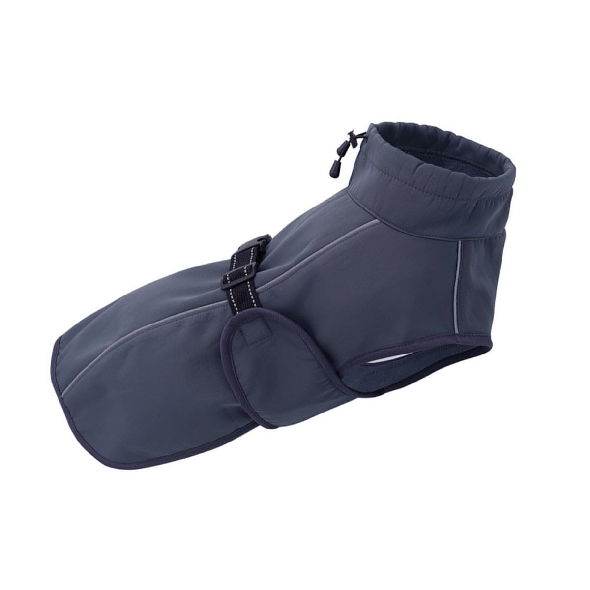 Veste pour chien grosse taille XL imperméable manteau chaud d'hiver vêtements animaux gris