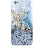 Case Compatible iPhone 6 6S Gel Silicone Rubber Clear Soft Ultra-Slim Flower Geometric Back Cover for iPhone 6/6S Plus (6/6s, 3)