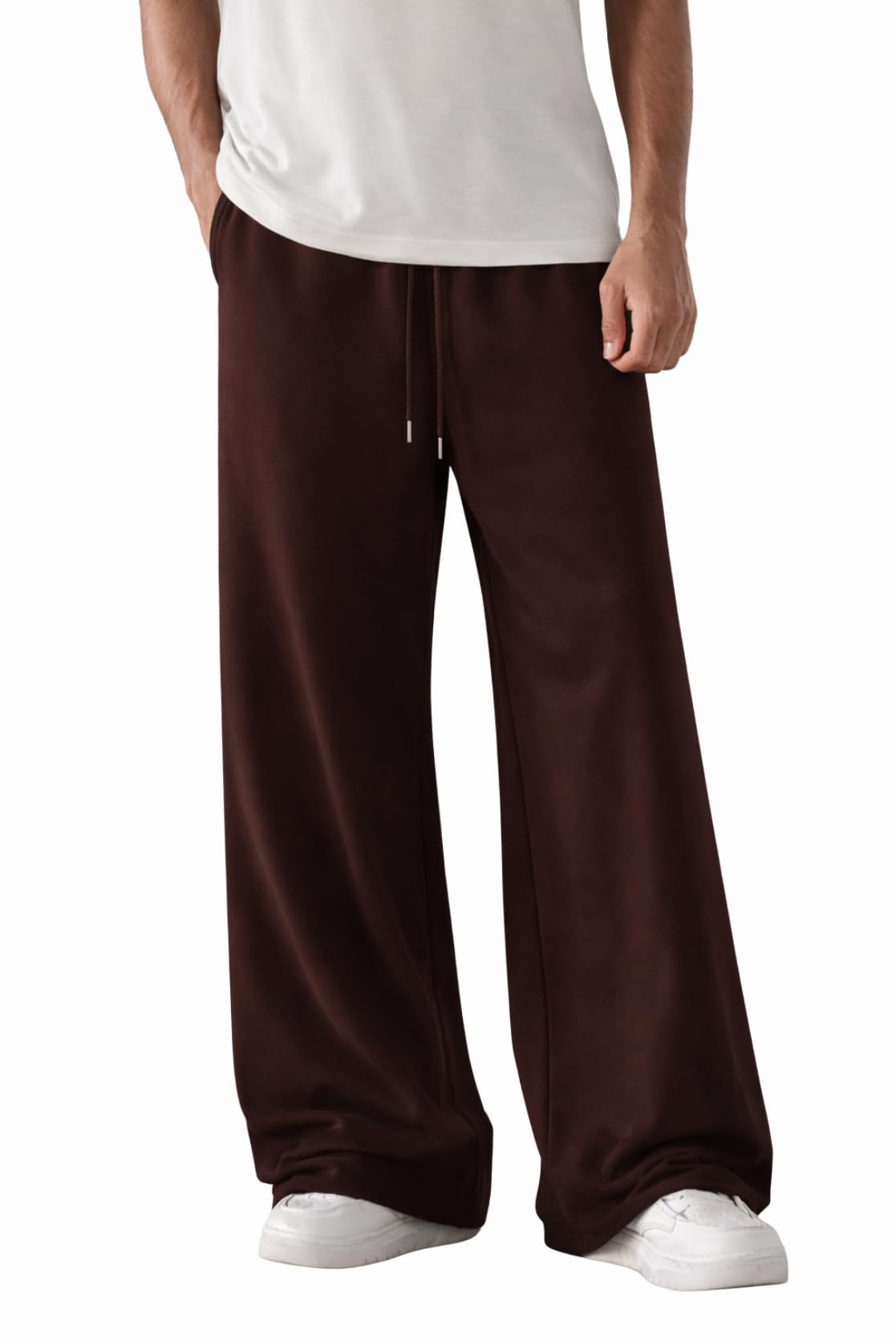 rockwell Men’s Baggy Sweatpants | Cotton Terry Relaxed Fit Joggers for Men | Oversized Streetwear Track Pants | Casual Gym & Everyday Wear| 027-picture-17