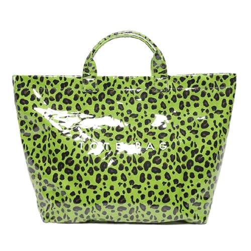 Image of Large Tote Bags for Women PVC Clear Totes Bag Plastic Carry All Bag Kraft Paper Shoulder Handbag Hobo for Work Travel