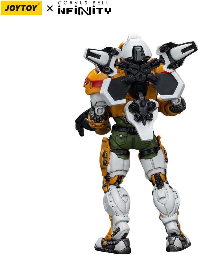 JOYTOY Action Figures Infinity 4.2inch Yu Jing Special Action Team Tiger Soldier Team 1/18 Movable Model Collectible Figurine (Female)
