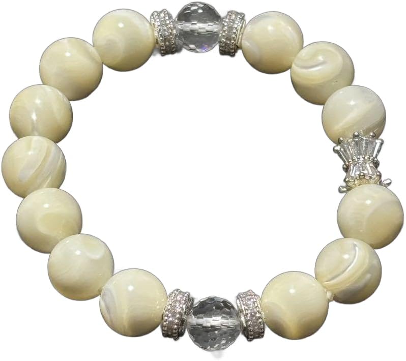 マザーオブパール 水晶 14.5㎝