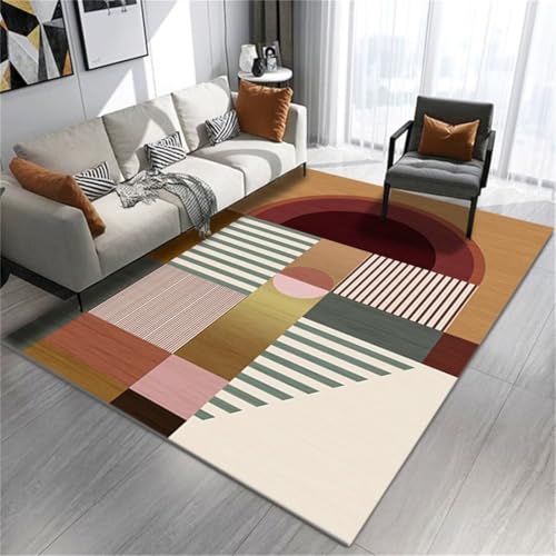 Déco chambre bébé tapis géométrique 70x200cm moderne - 2