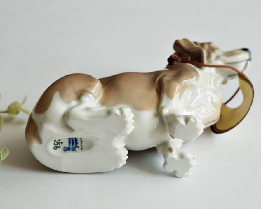 ロイヤルコペンハーゲン　バセットハウンド　フィギュリン ロイヤルコペンハーゲン 犬 バセットハウンド フィギュリン 陶器