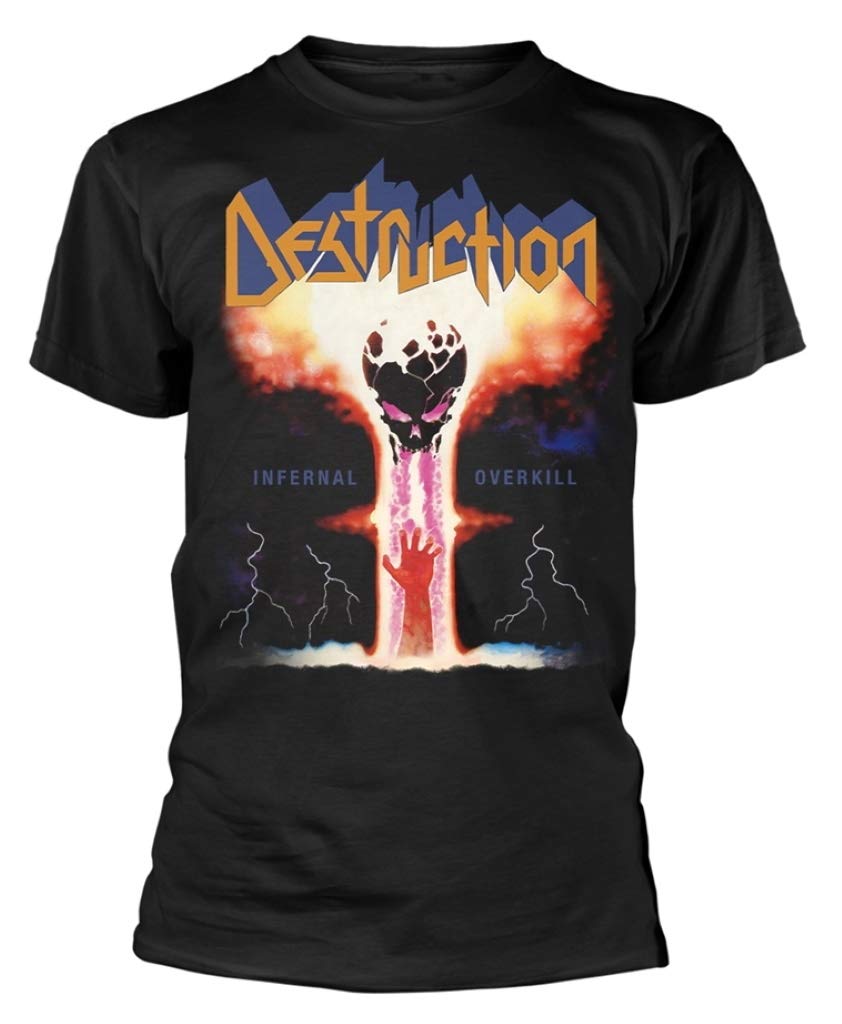 Destruction 'Infernal Overkill' (Black) T-Shirt (Medium)