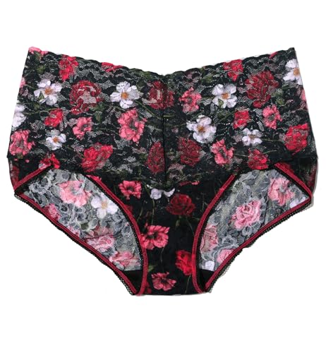 Printed Retro Lace V-Kini Bathe In Petals Sale3