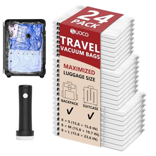 Travel Vacuum Bags with Electric Pump