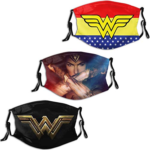 3 Pack Face Mask Washable Reusable With Filters Pocket for Women Men Cloth Face Mask Adult Gift Made in USA