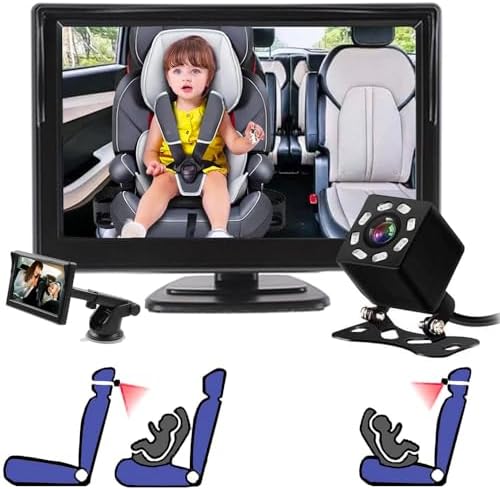 Itomoro Back Seat Baby Car Camera With HD Night Vision Function Car Mirror Display - View #11