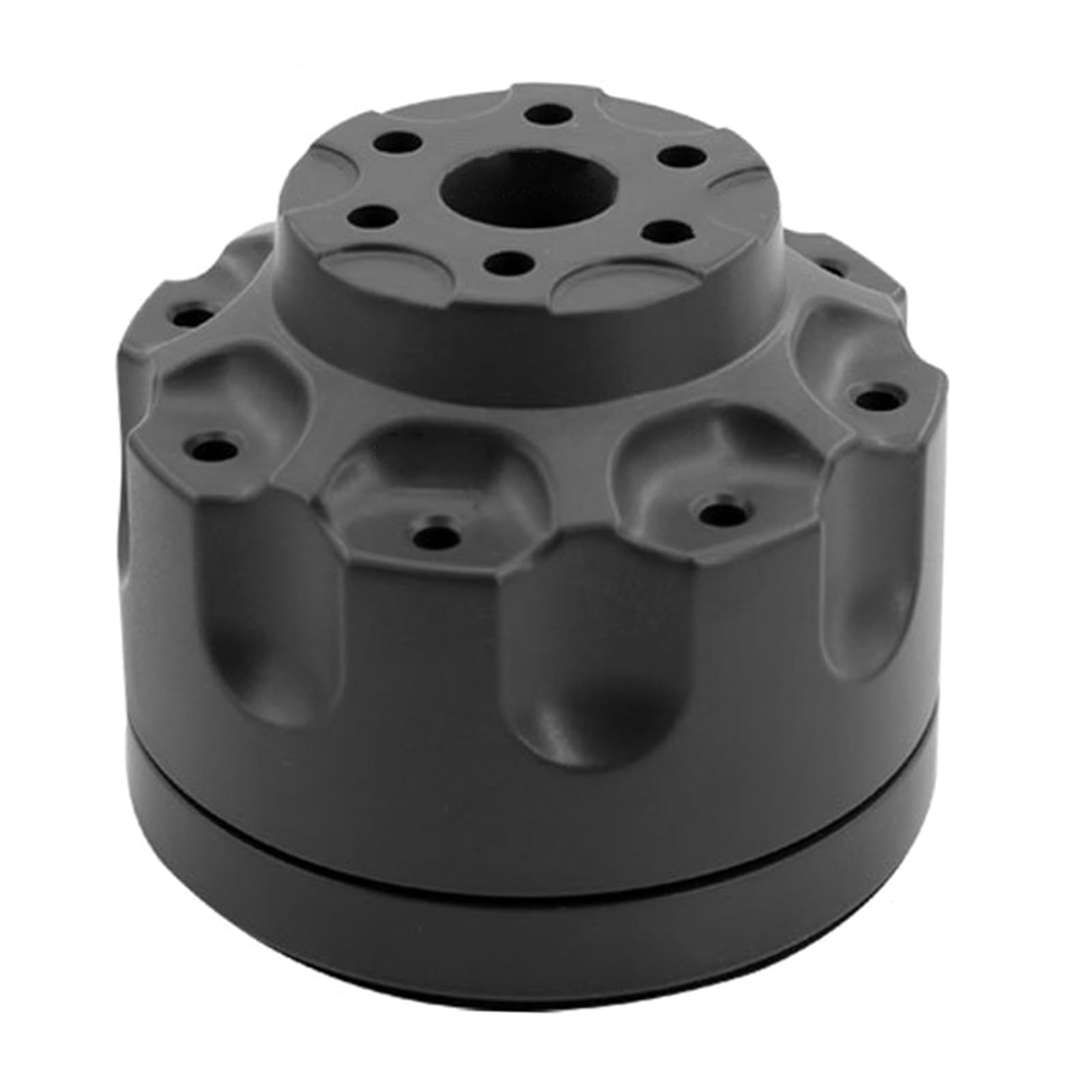 Nueayms Gray Durable Tool Storage Rack Holder With Base 14 Sorting Holes For Efficient Maintenance Work Organization