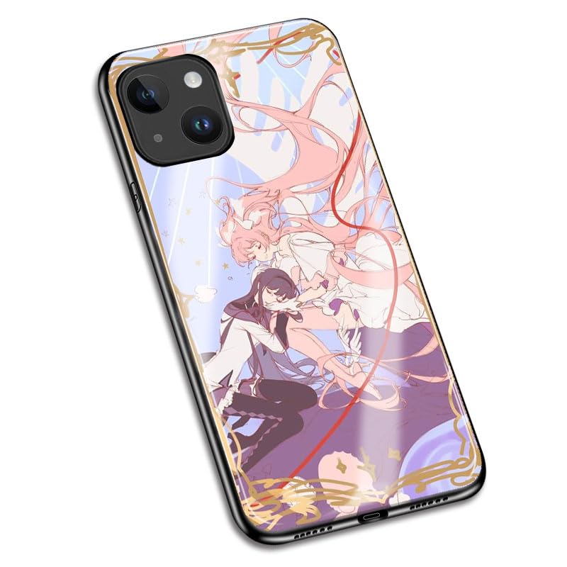 劇場版  魔法少女まどか☆マギカ　iPhoneケース　鹿目まどか　暁美ほむら Amazon.co.jp: SUNMIN スマホケース Iphone用ケース 魔法少女