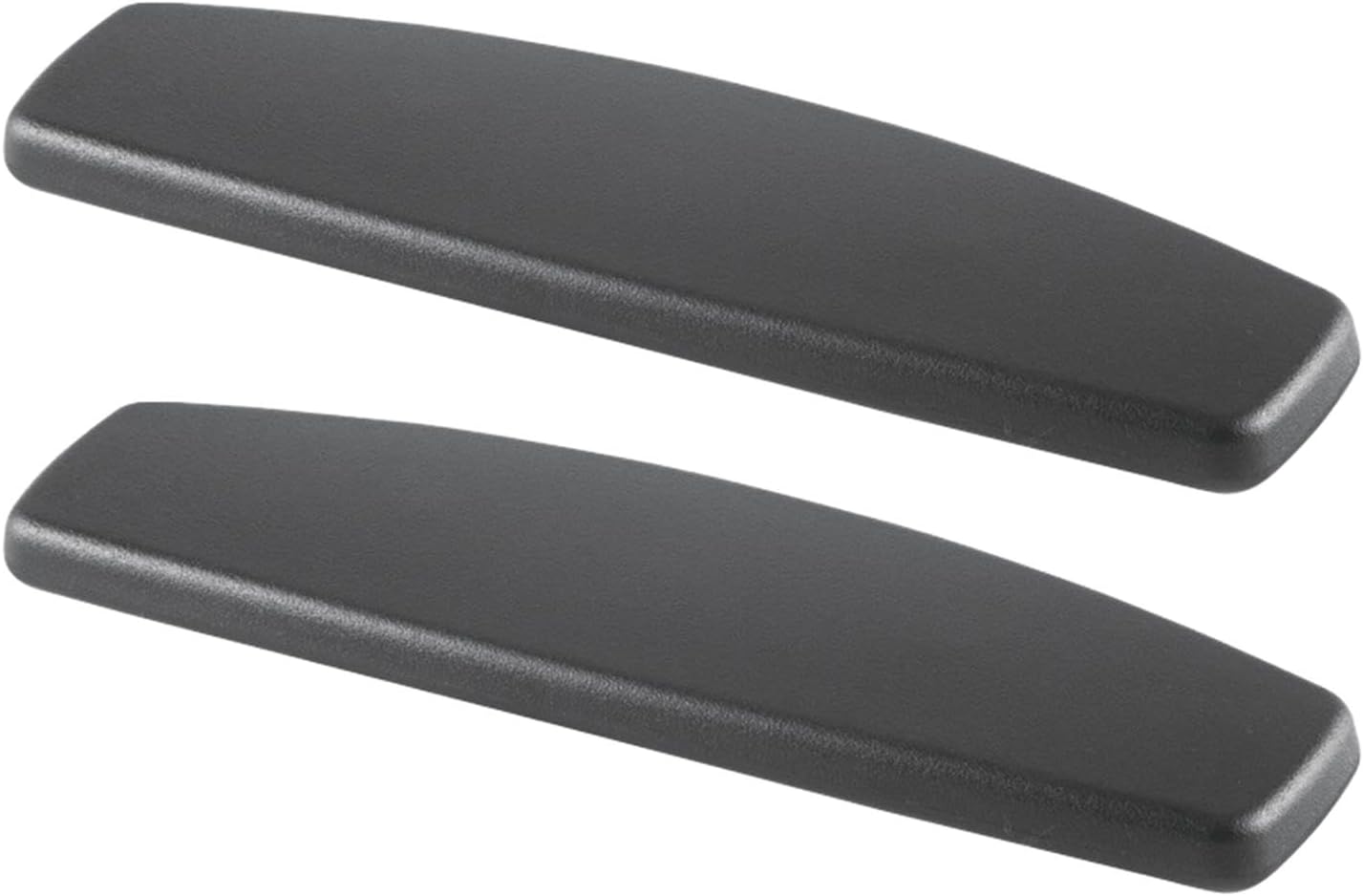 Office Chair Armrest Replacement Pads Caps Mesh Computer Chair Parts Accessory Mounting Holes 4inch Sturdy 1 Pair PU Leather (Style A)