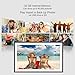 Frameo Digital Picture Frame,15.6 Inch 32GB Large WiFi Digital Photo Frame with 1920x1080 Full HD Touchscreen,Wall Mountable,Auto-Rotate,Easy to Send Pictures and Videos via Free App