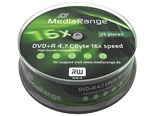 MediaRange MR404 DVD regrabable - DVD+R vírgenes