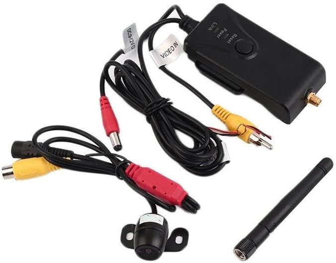 Car Wifi Backup Camera Waterproof Wireless Realtime Video Transmitter Receiver Rear View Mirror Monitor 903W AV Interface 170°MINI Car Camera For IPhone Android Ipad