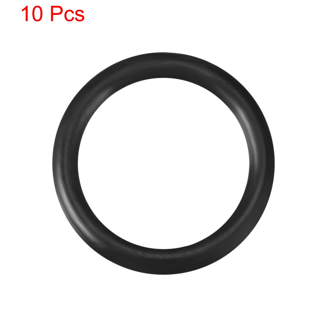 sourcing map 20 sztuk o-ringów kauczuk nitrylowy 9,5 mm x 13,1 mm x 1,8 mm pierścienie uszczelniające czarne