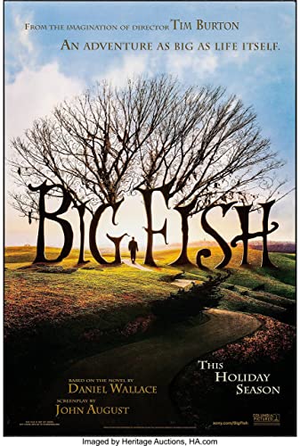 BIG FISH 2003 2 Poster A4 - Movie Art Poster in