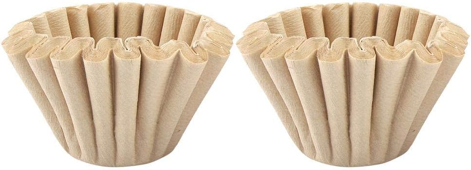 Practical Coffee Filter, Commercial Coffee Filters Coffee Filters, for Restaurants Home Office Coffee Shops(1-2 people)