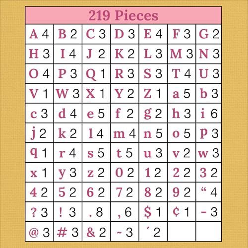 Image of Carson Dellosa Boho Combo Pack 219-Piece Prepunched Bulletin Board Decorations, 4 inch Colorful Letters, Numbers, and Symbols for Party, Back to School Decorations, and Classroom Decor