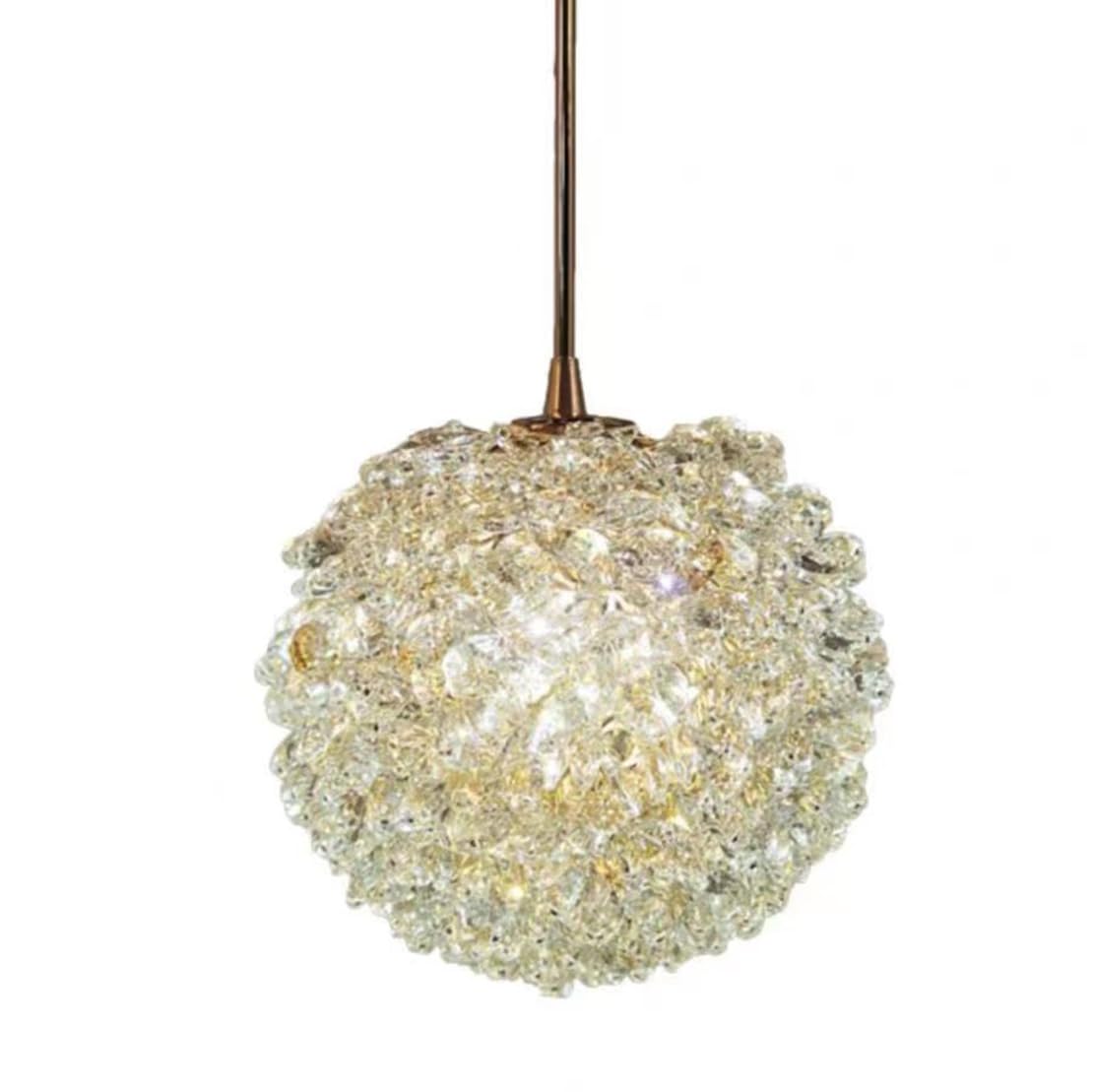 Luminaires suspendus en cristal K9 pour îlot de cuisine et salon