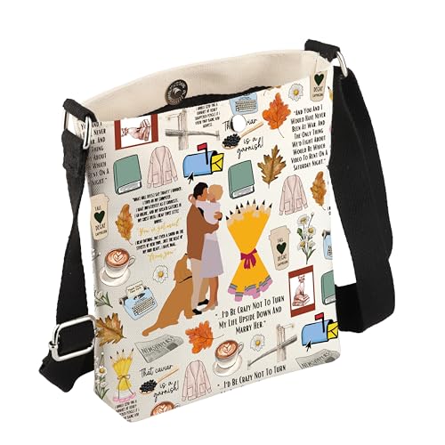 JYTAPP Mail Fan Movie Merch Crossbody Bag Romance Comedy Movie Inspired Gifts Got Mail Merchandise3