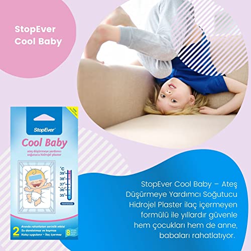 Stopever Coolbaby Ateş Düşürmeye Yardımcı Plaster (2 x 2 Adet)