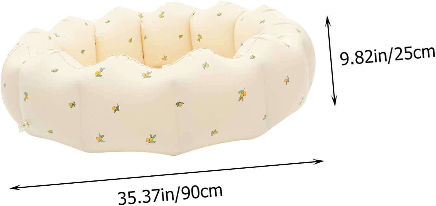 Kisangel Wear Resistant Inflatable Pool Pool for Summer Fun Material for Backyard Water Play and Ocean Ball Activities