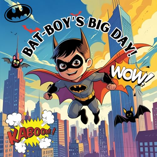  Bat-Boys Big Day: The Tiny Hero Who Chases Crooks and Saves the Day!